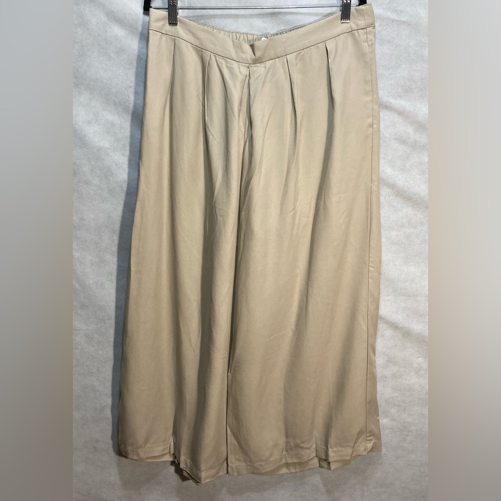 Loft Tan Flowy Pants